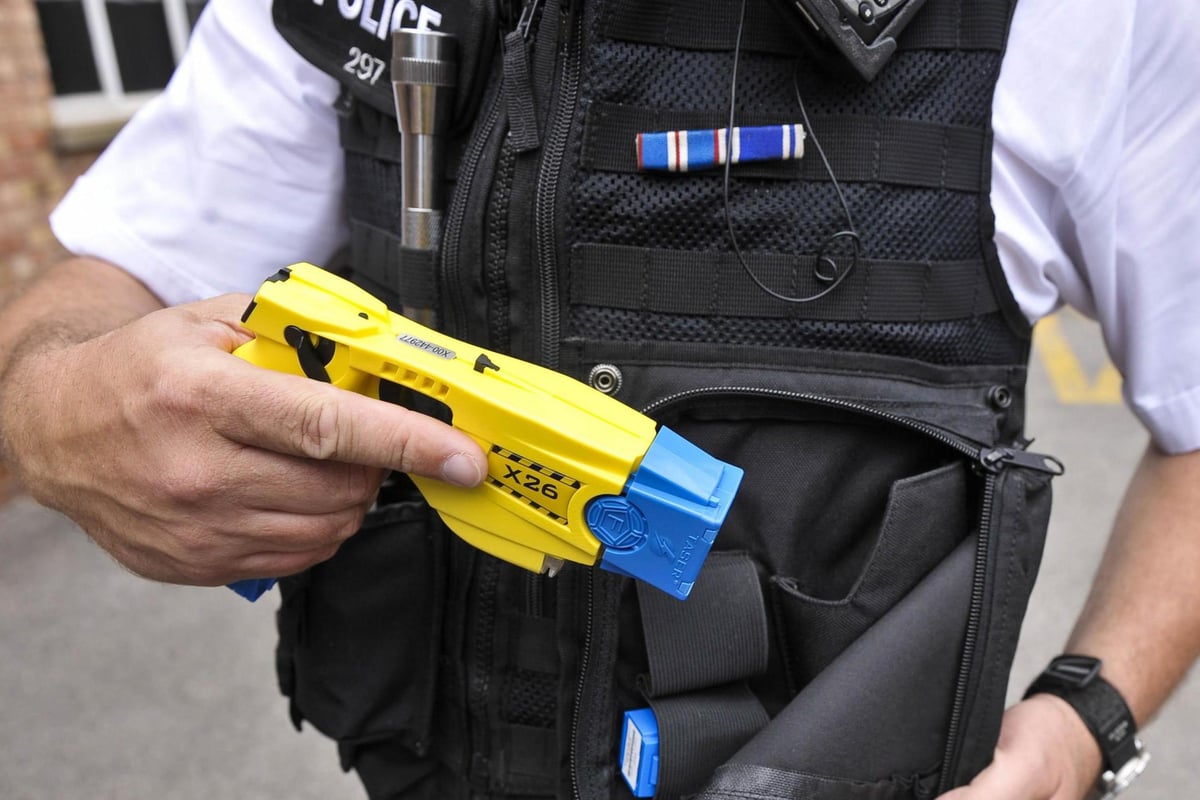 Tasers to be issued to all frontline police officers after ‘sickening trend’ of attacks on the emergency services | London Evening Standard