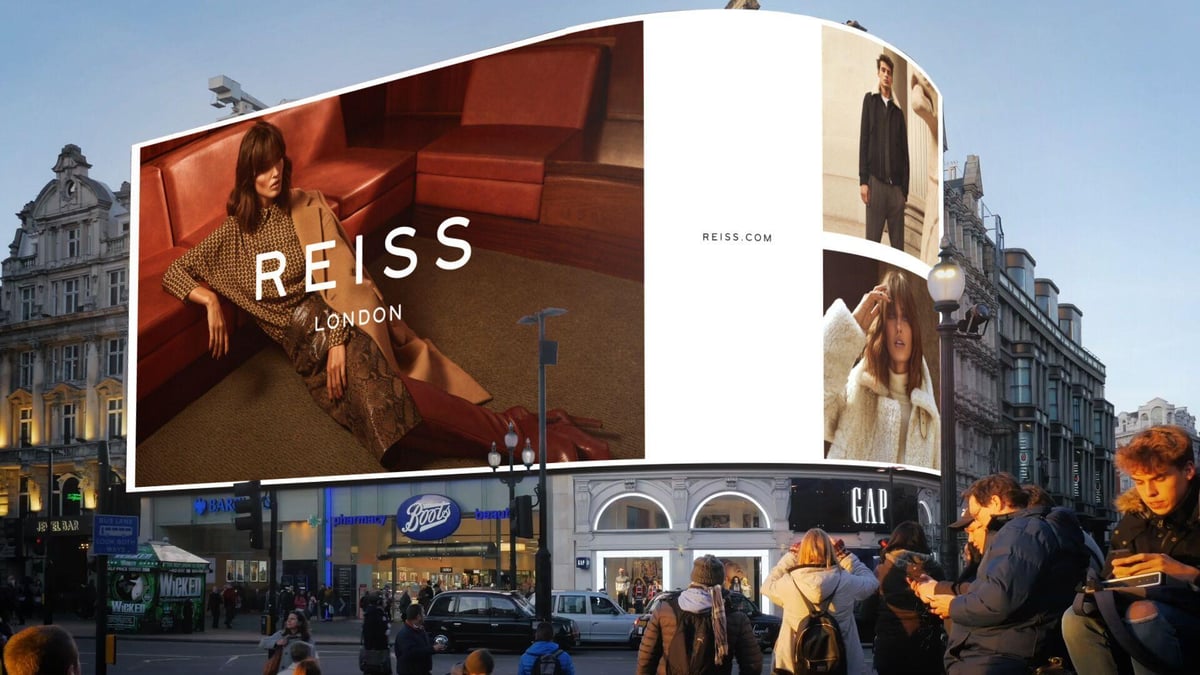 Reiss enjoys sales rise ahead of Piccadilly Lights campaign | London Evening Standard