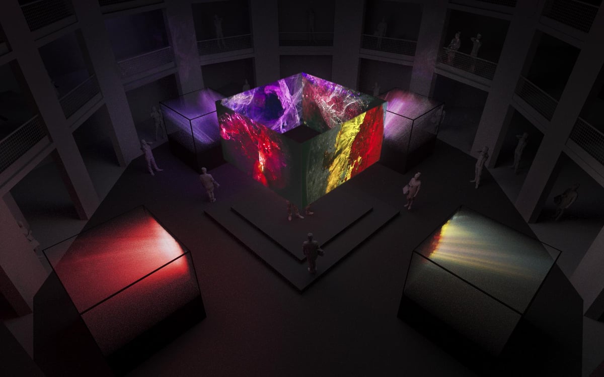 Photographer Dan Tobin Smith recreates the effect of being inside a gemstone for London Design Festival | London Evening Standard