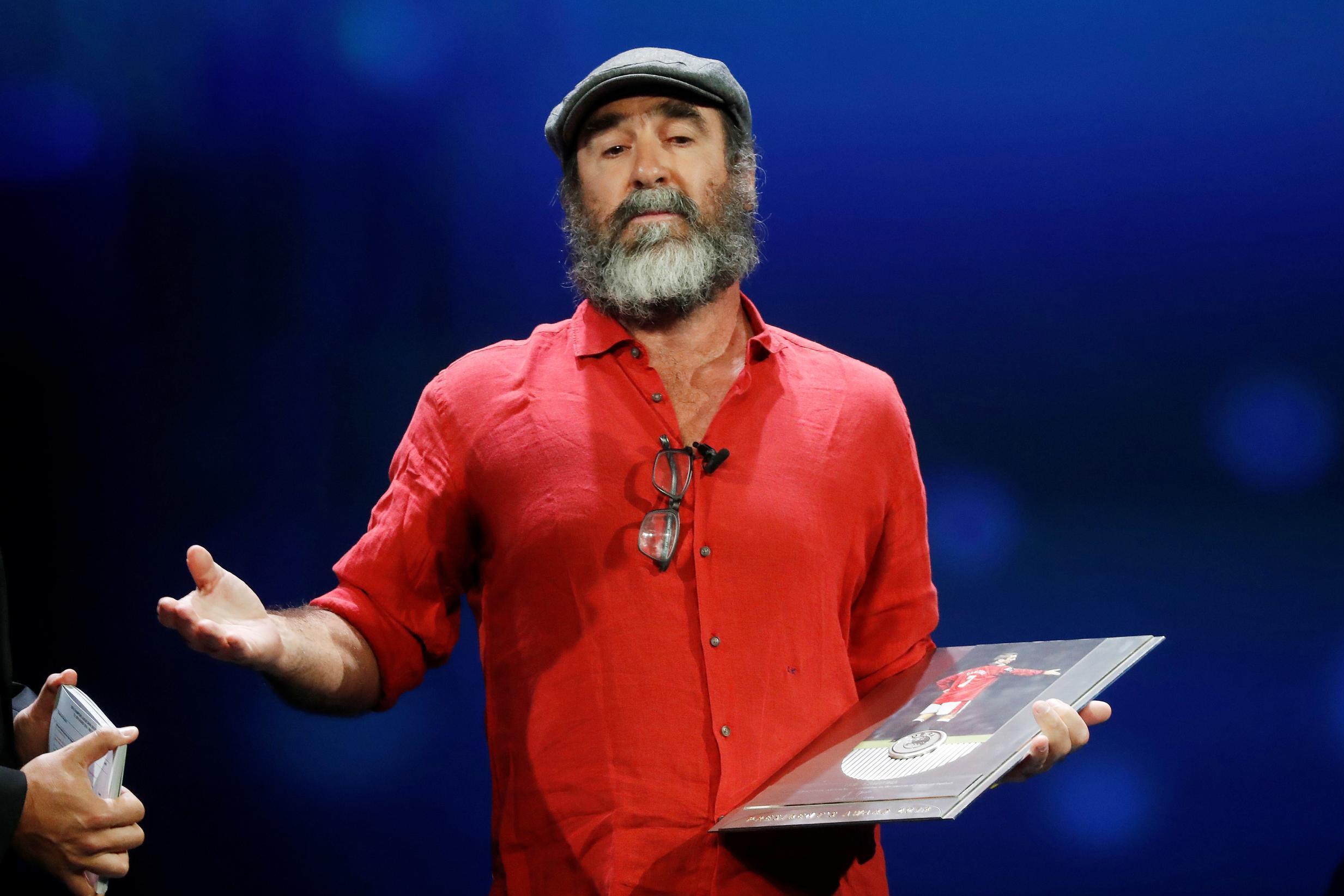 Cantona delivers UCL draw speech to rival famous 'seagulls' quote