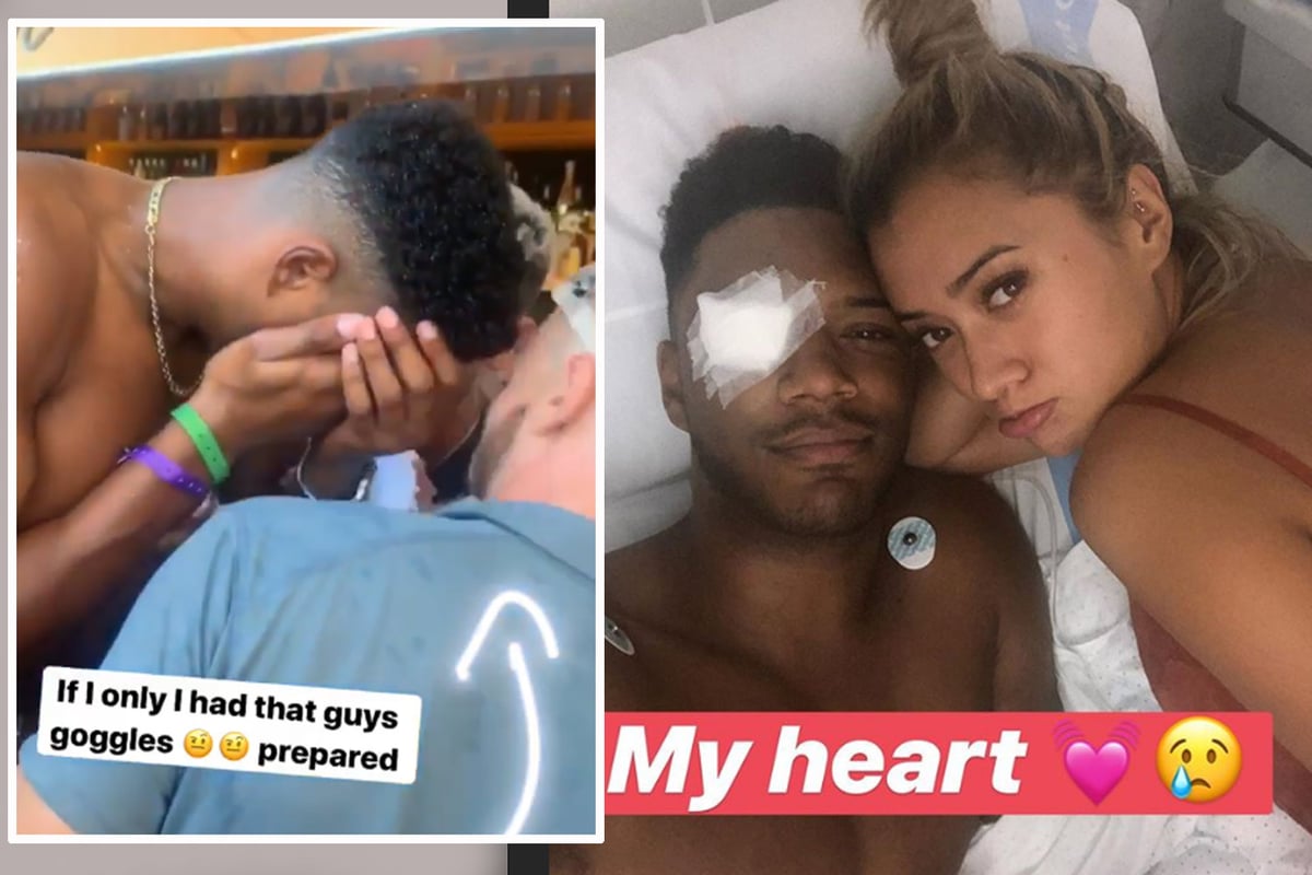 Theo Campbell shares footage from aftermath of accident that left him blind in one eye | London Evening Standard