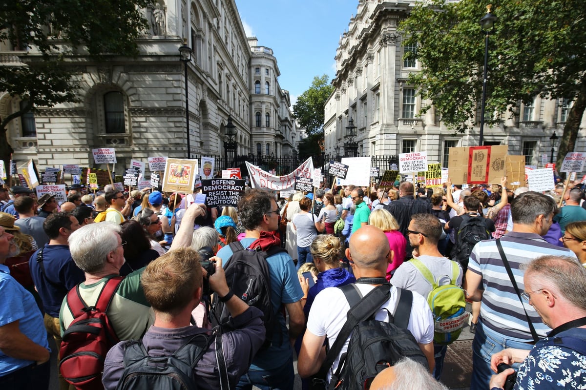 Brexit protests: Major street demonstrations across the country as row continues over prorogued Parliament | London Evening Standard