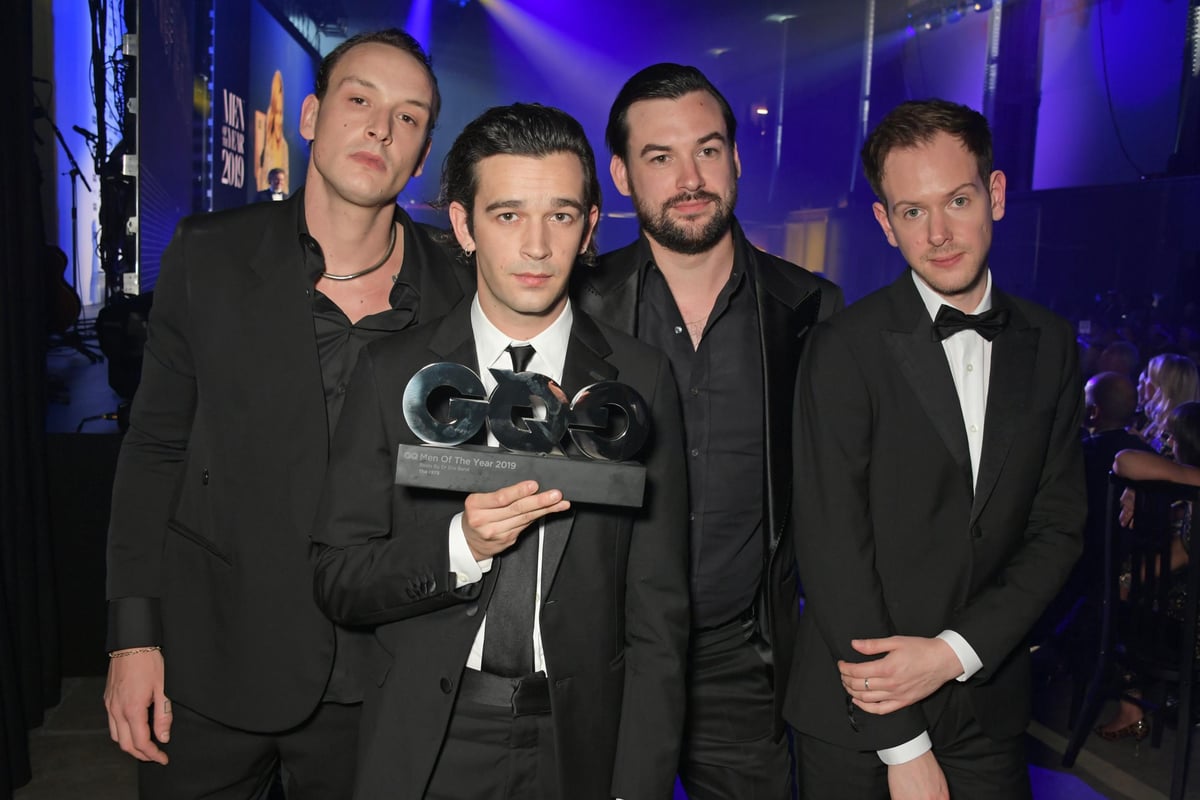 GQ Men of the Year Awards 2019: The 1975's Matt Healy defends Greta Thunberg in winner's speech | London Evening Standard
