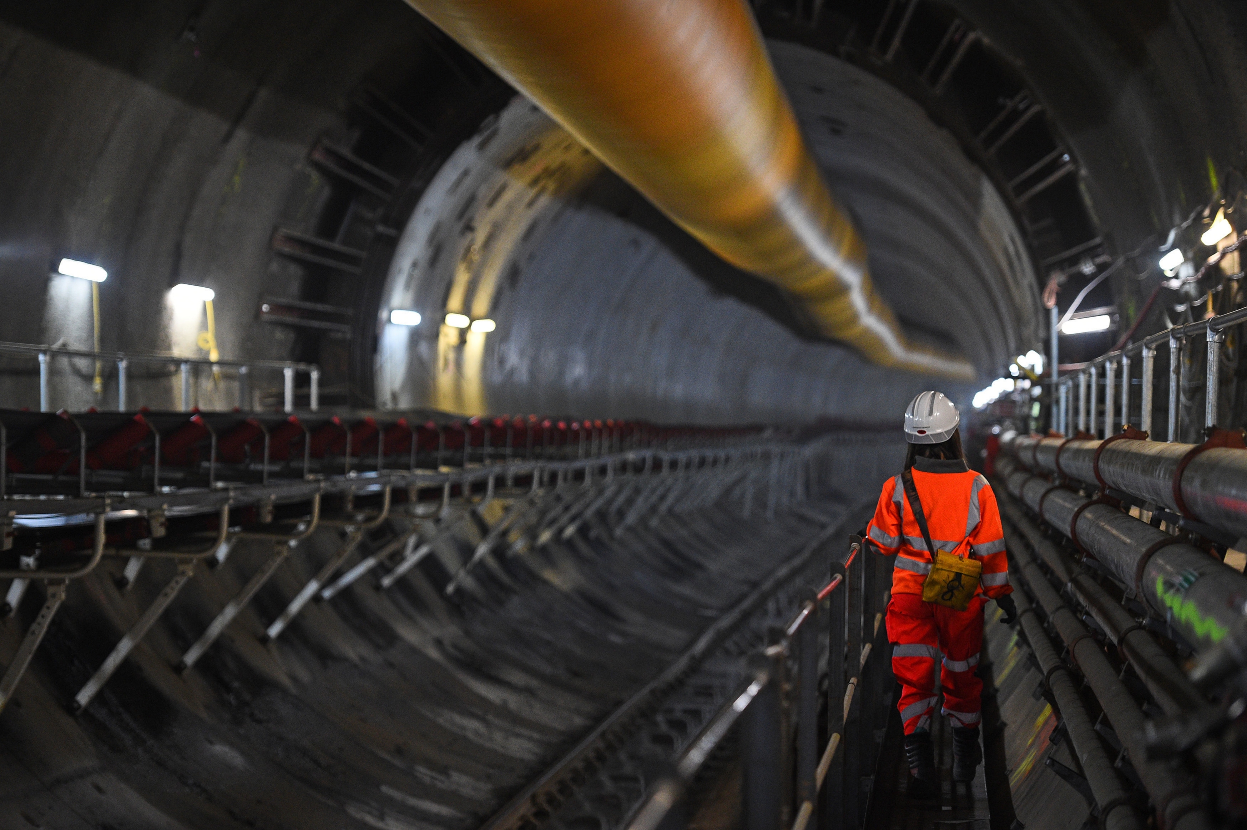 Photos reveal work on 15-mile ‘super-sewer’ being built below London