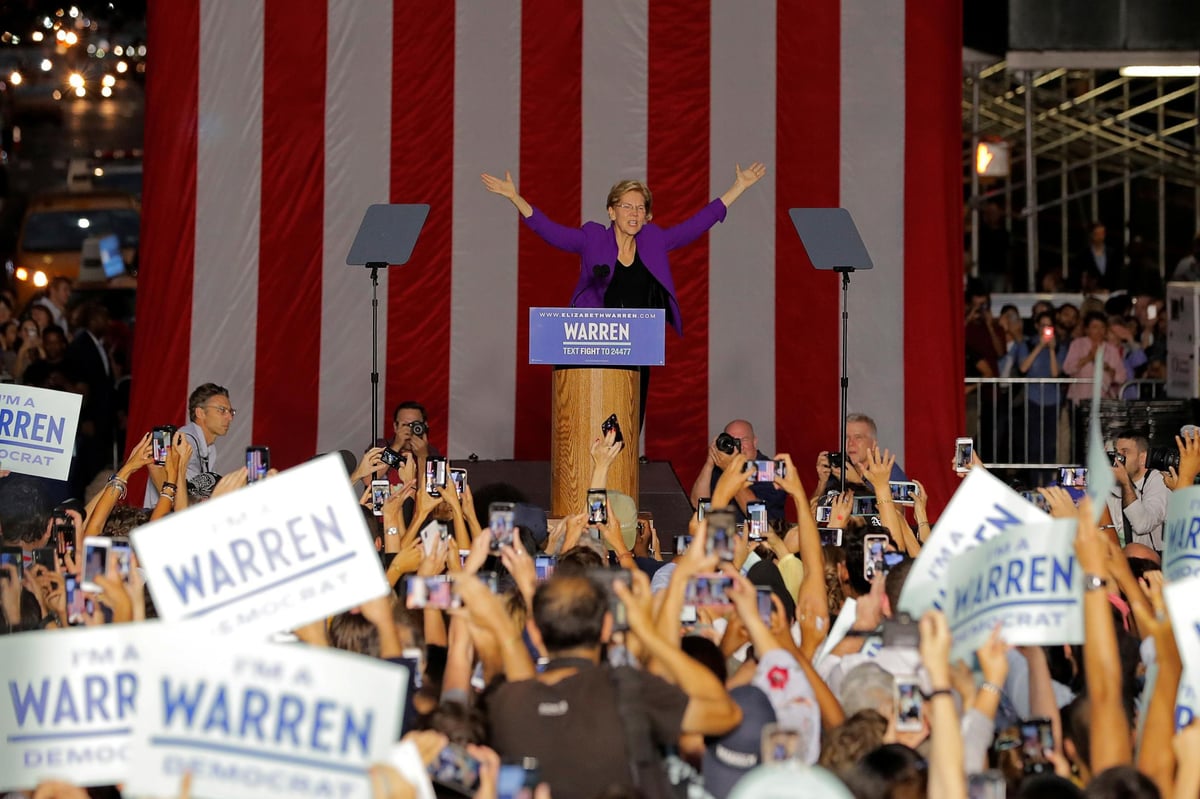 Donald Trump is corruption in the flesh, warns Democrat presidential contender Elizabeth Warren | London Evening Standard