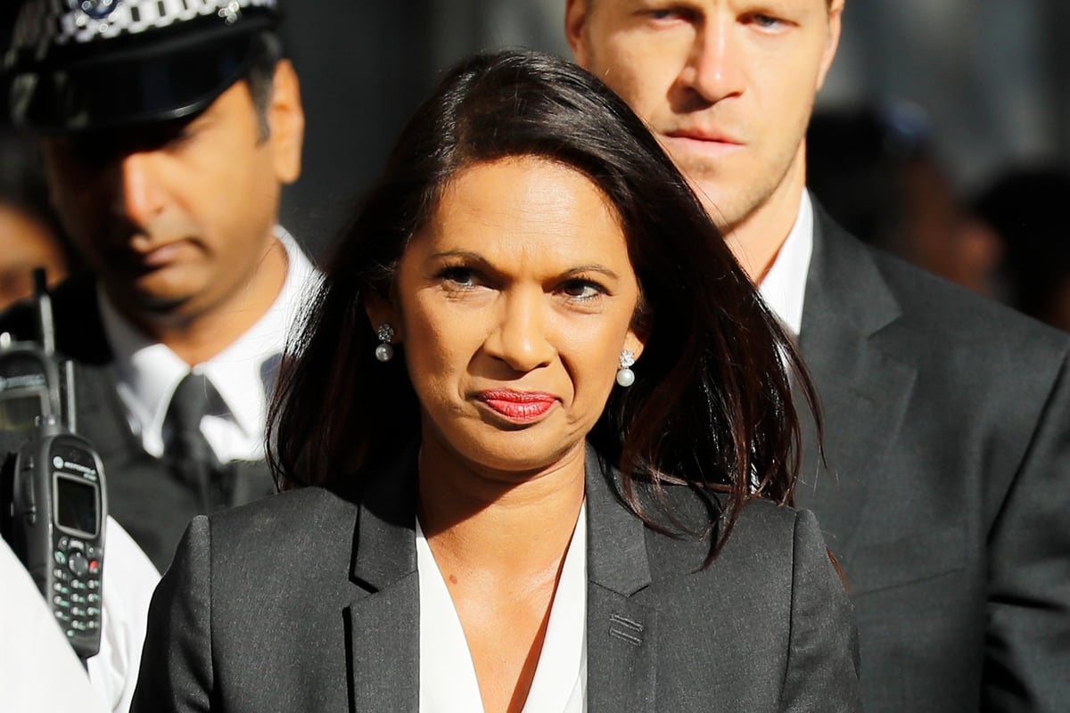 Gina Miller heckled as she leaves the Supreme Court hearing over suspension of Parliament | London Evening Standard