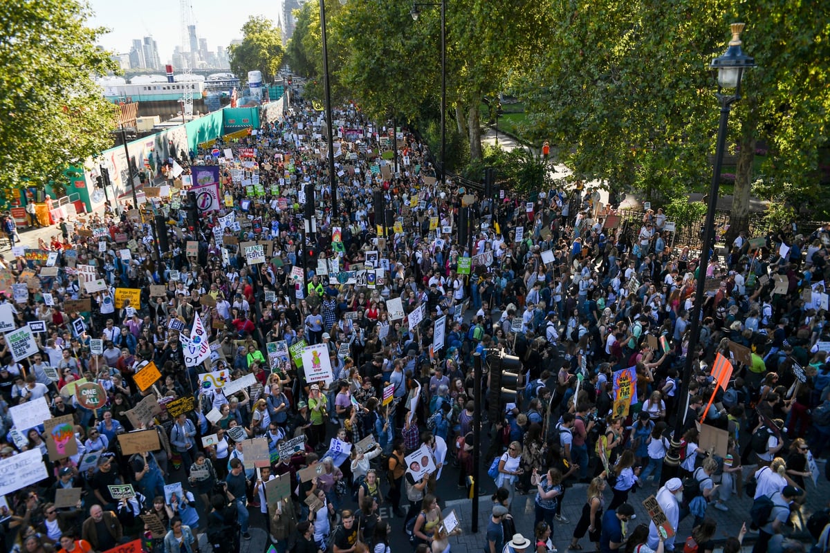 Climate strikes: Youth activists gather worldwide to demand environmental action ahead of UN summit | London Evening Standard