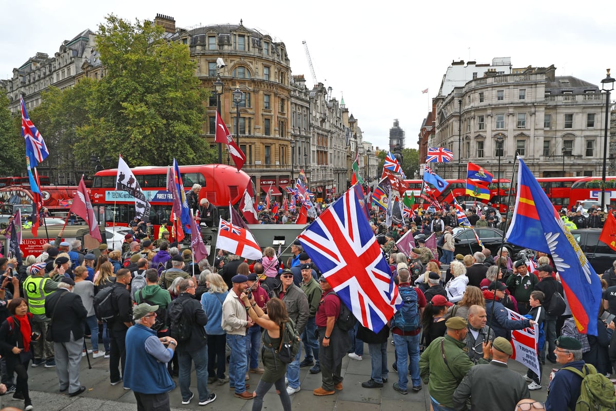 Soldier F protests: Protesters hit London streets for demonstration over Bloody Sunday prosecution | London Evening Standard