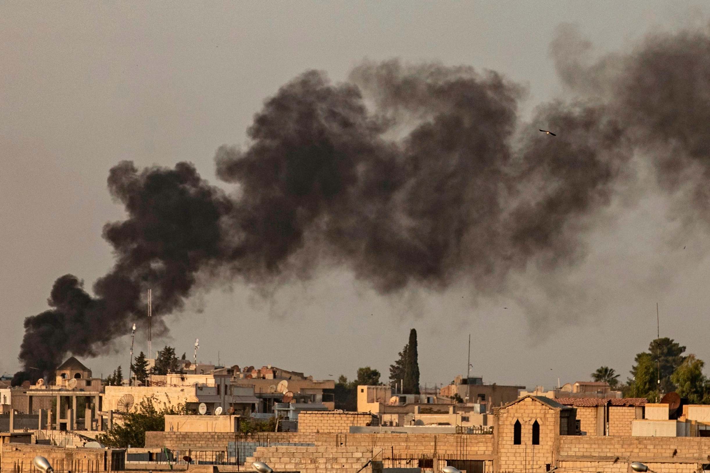 Turkey launches military action in north east Syria