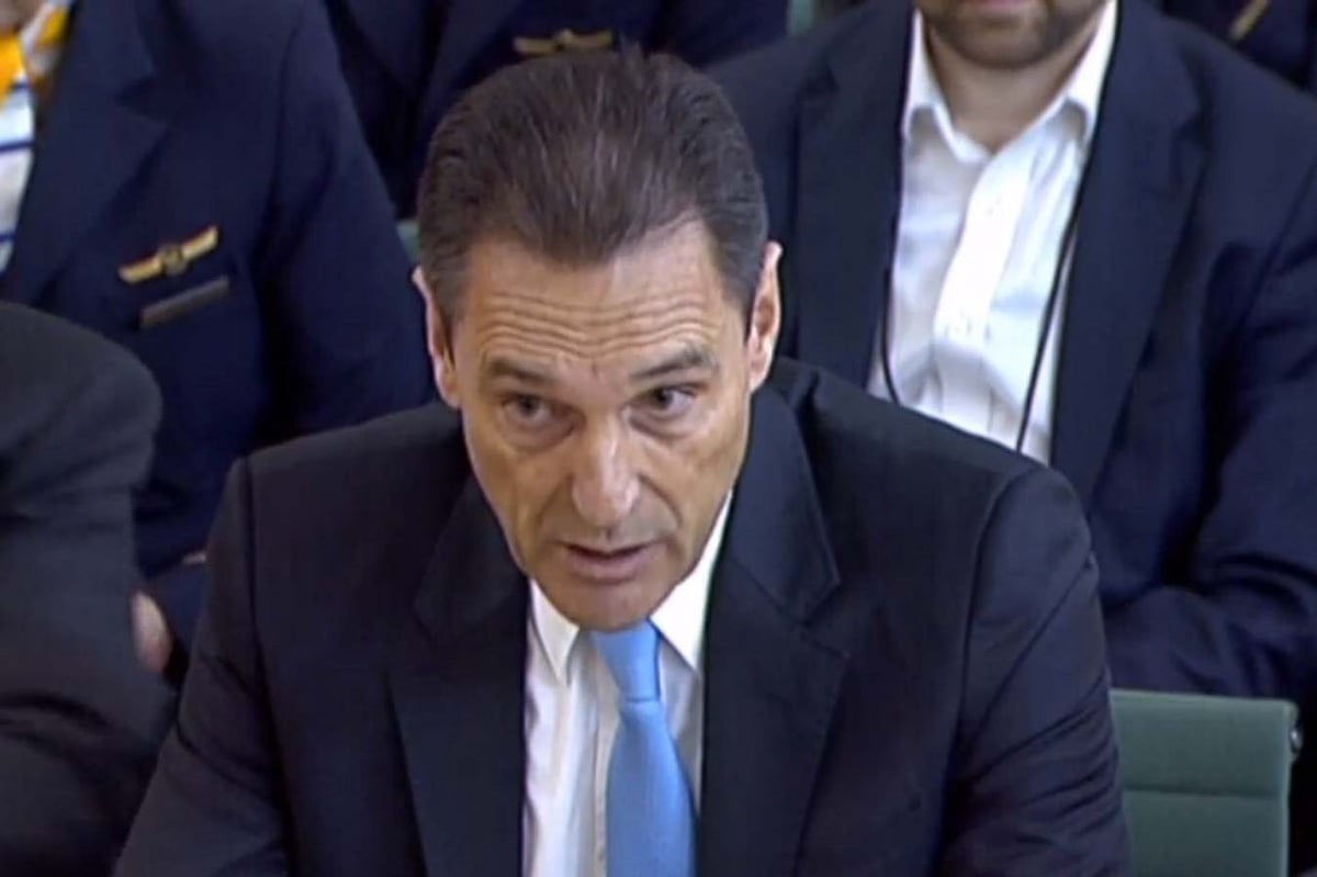 Former Thomas Cook boss 'deeply sorry' for failing to save 'iconic brand' | London Evening Standard