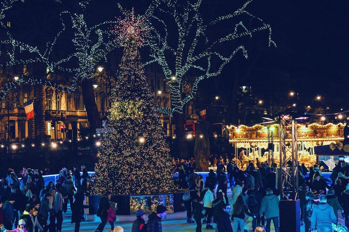 Christmas trees in London: Best displays from Trafalgar Square to Wembley Park | London Evening Standard