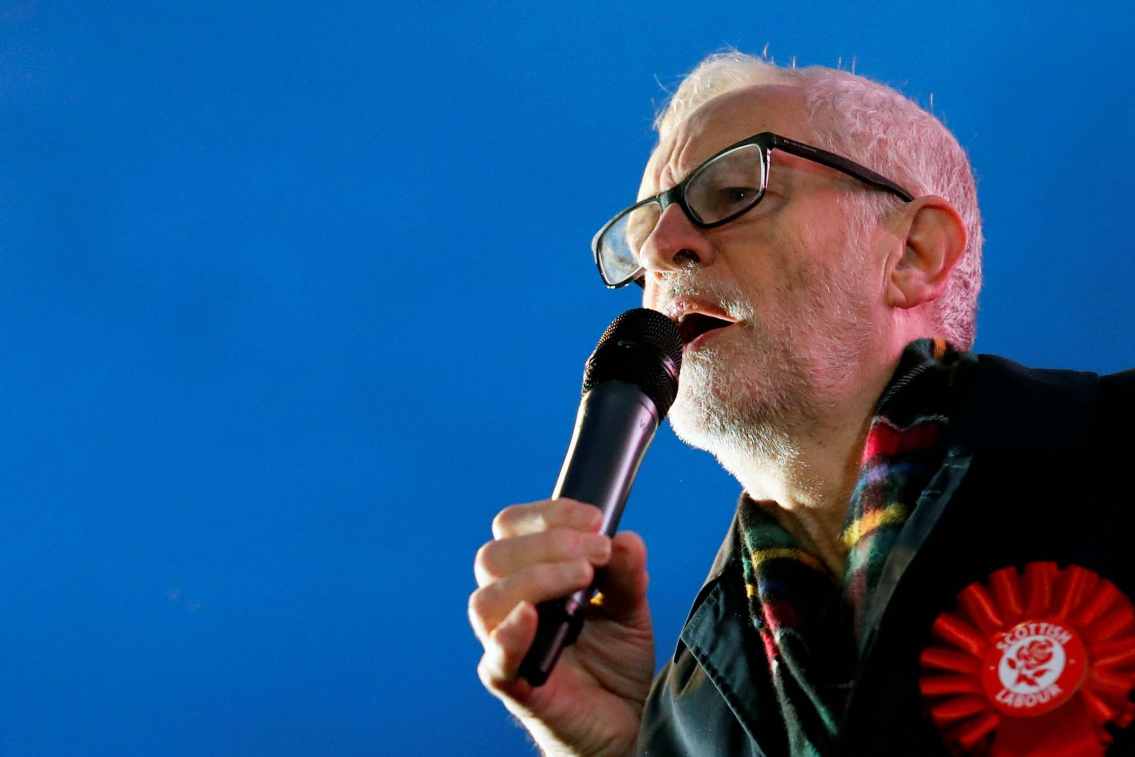 Corbyn issues his rallying call: ‘Vote for hope and real change’
