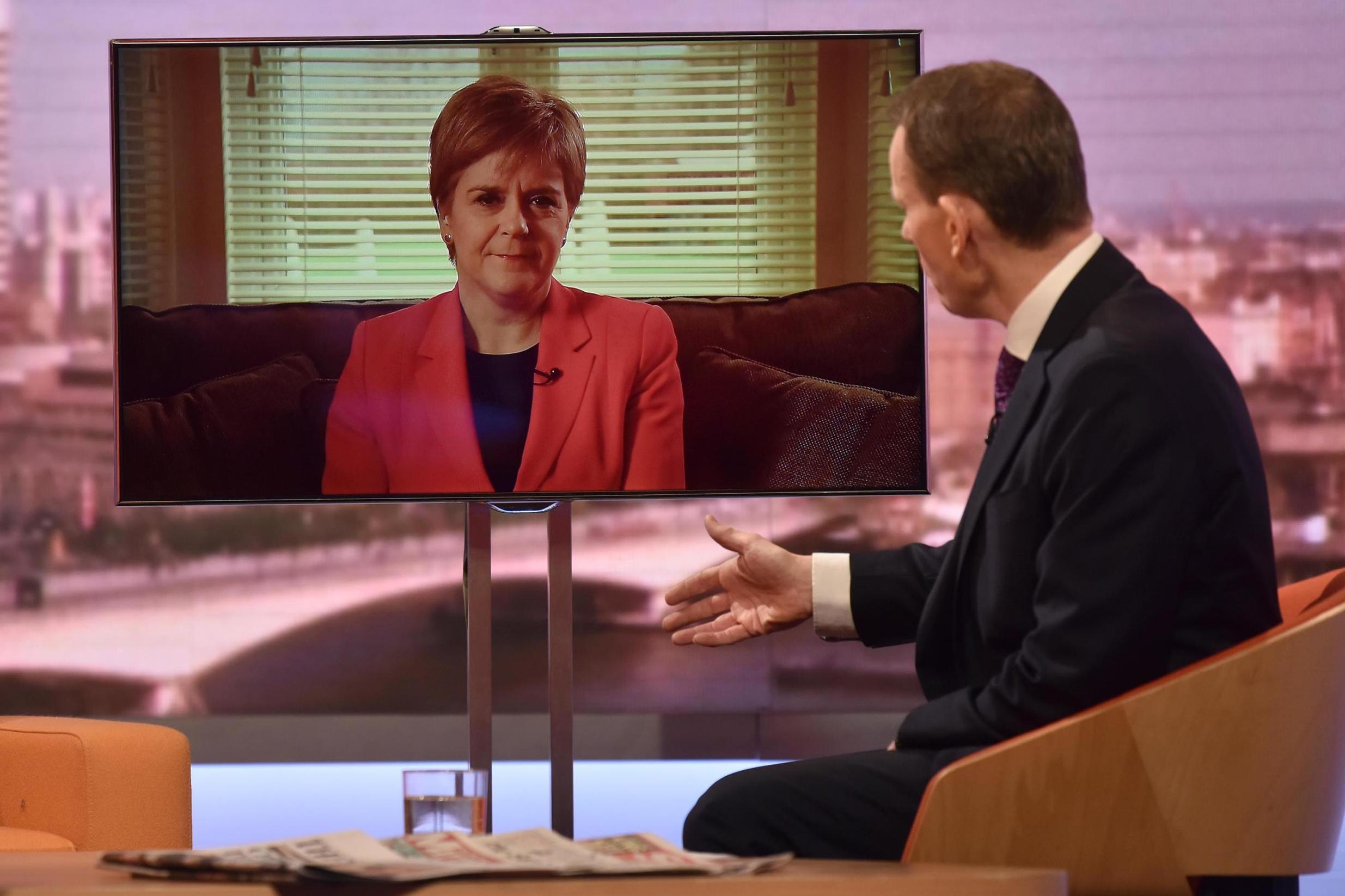 Sturgeon warns Tories: Scotland 'cannot be imprisoned' in UK