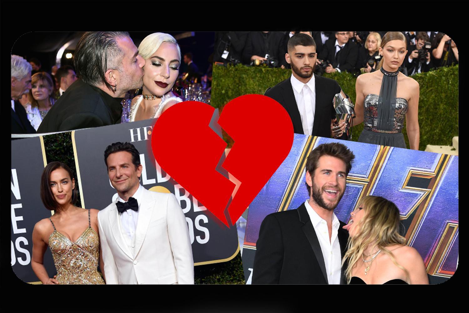 From the amicable to the downright messy: The celeb break-ups of 2019
