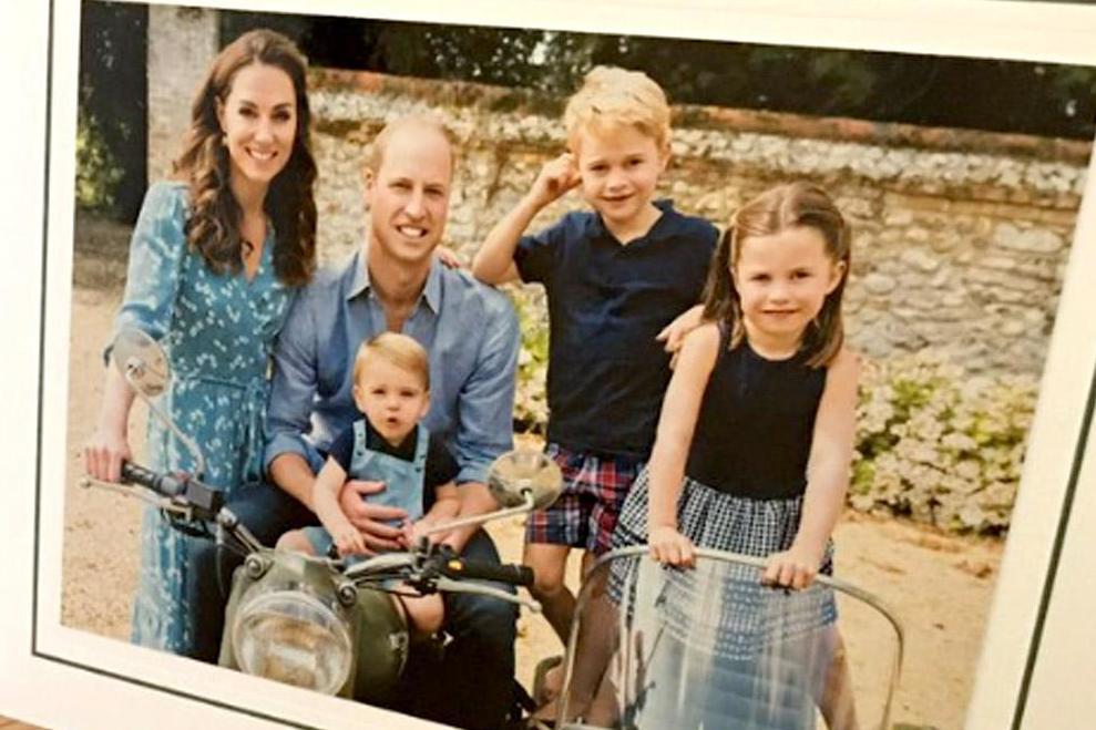 Kate Middleton models sold-out £60 Boden dress for the Cambridge's 2019 Christmas card | London Evening Standard