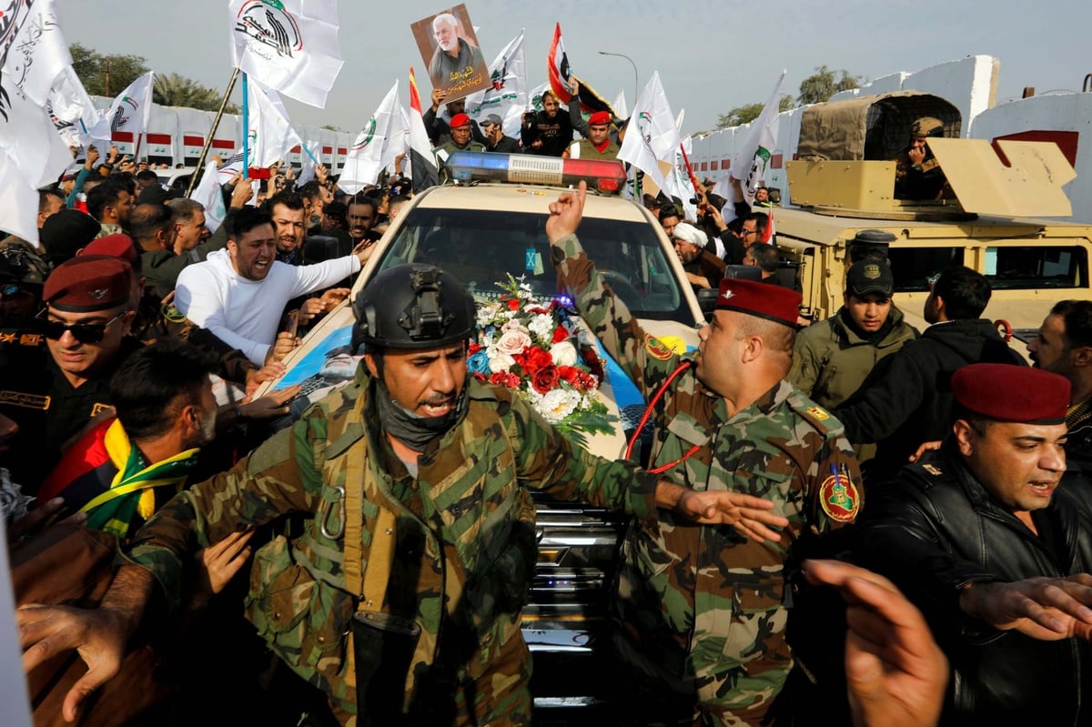 Qasem Soleimani funeral: Chants of 'Death to America' as thousands mourn Iranian general killed in US airstrike | London Evening Standard