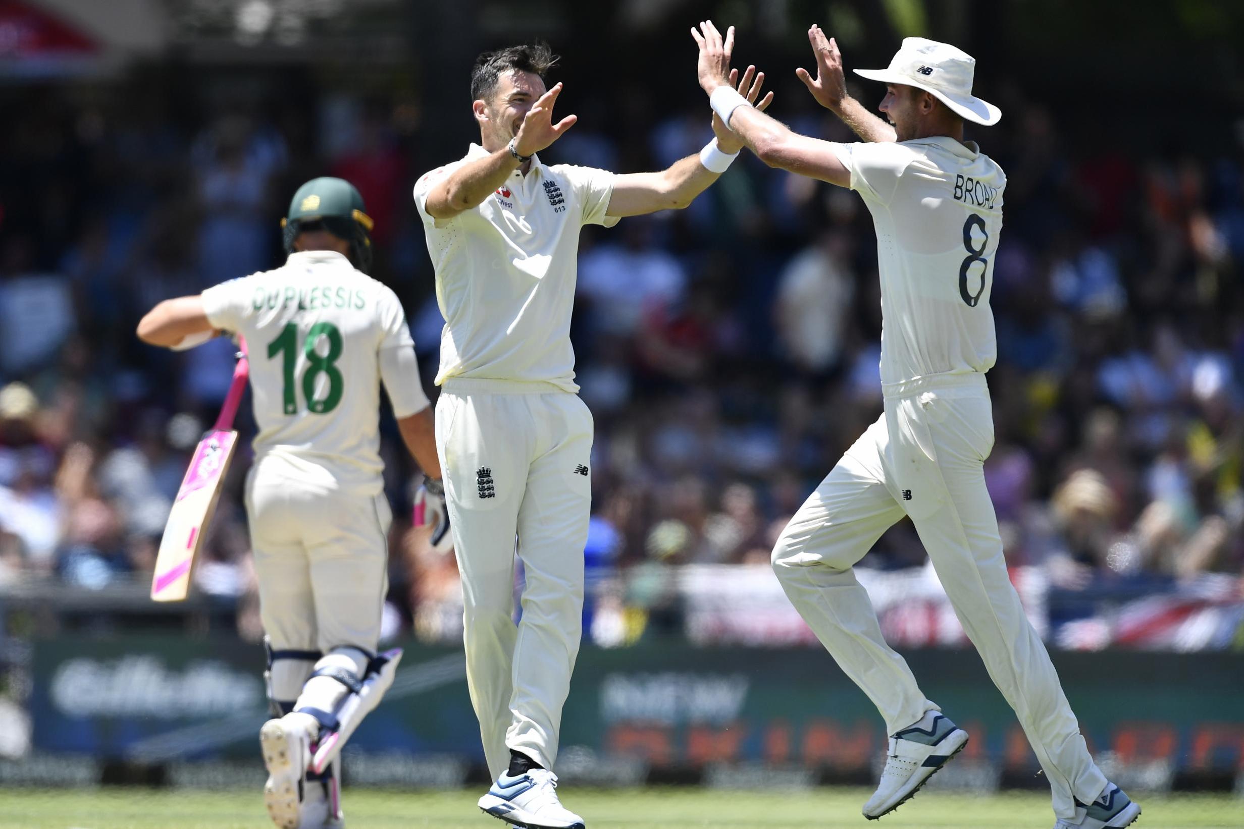 Anderson leads England fightback in second Test against South Africa