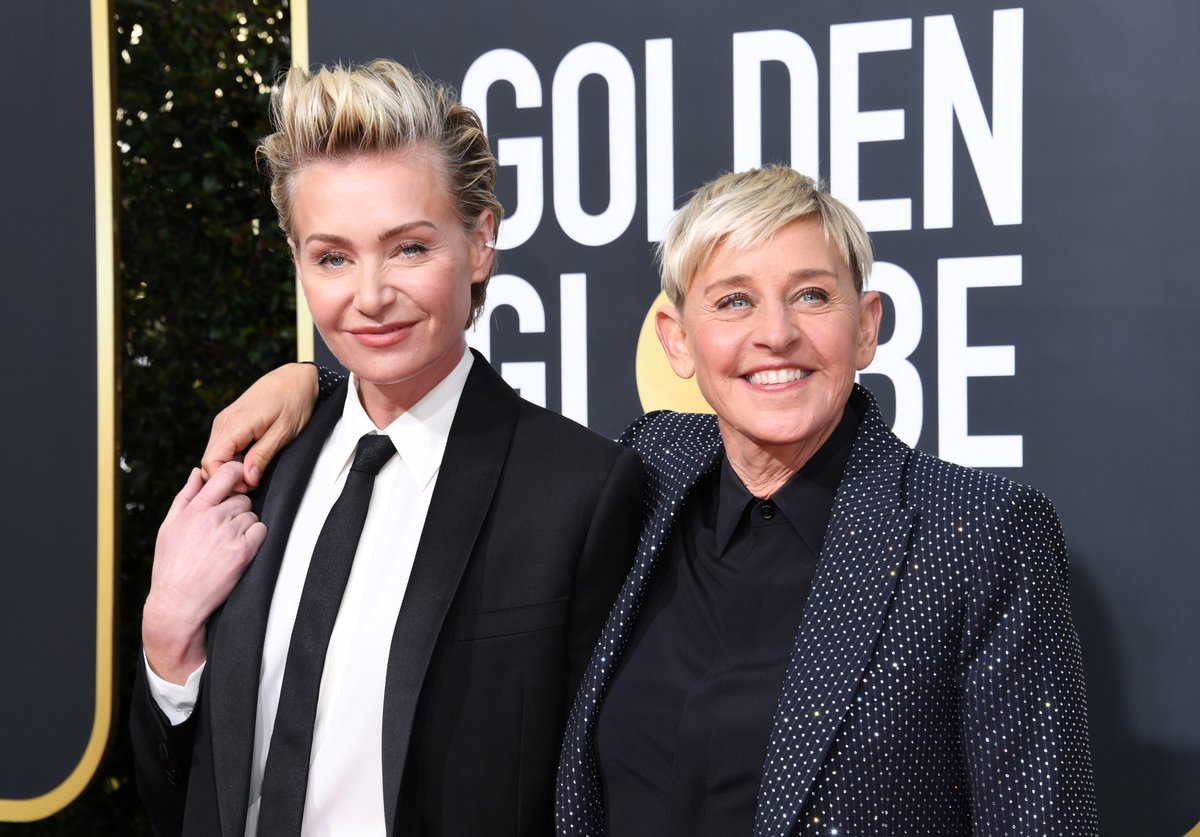 Portia de Rossi breaks silence to defend wife Ellen Degeneres amid talk show scandal | London Evening Standard