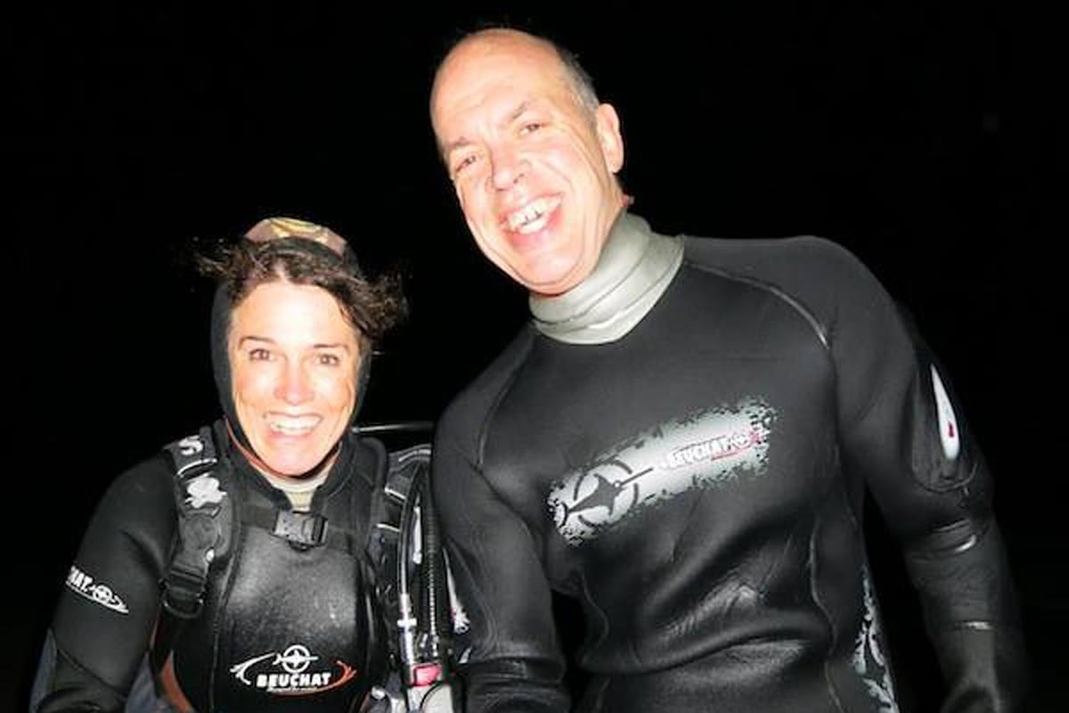 My scuba diver husband has been taken by a great white, wife tells police | London Evening Standard