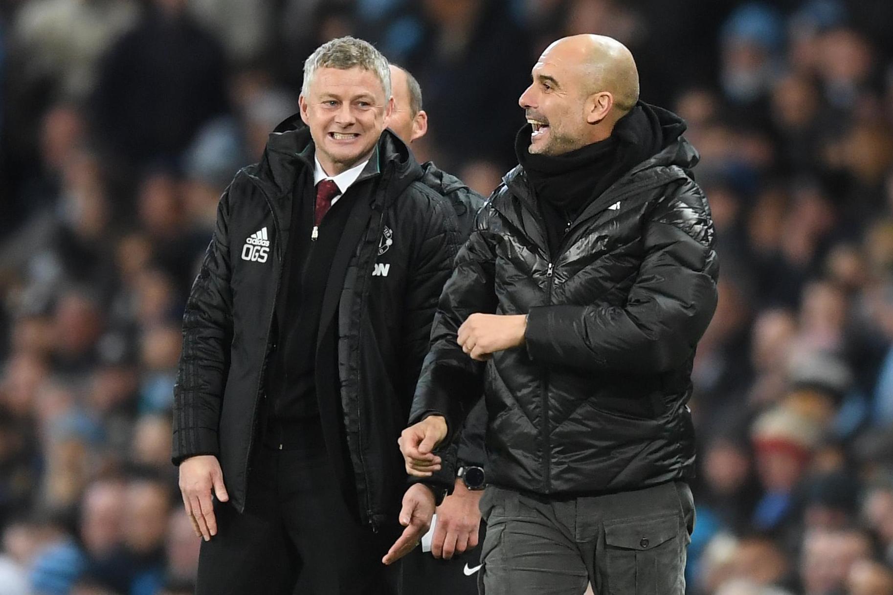 City no longer the 'noisy neighbours' as Guardiola defends Solskjaer