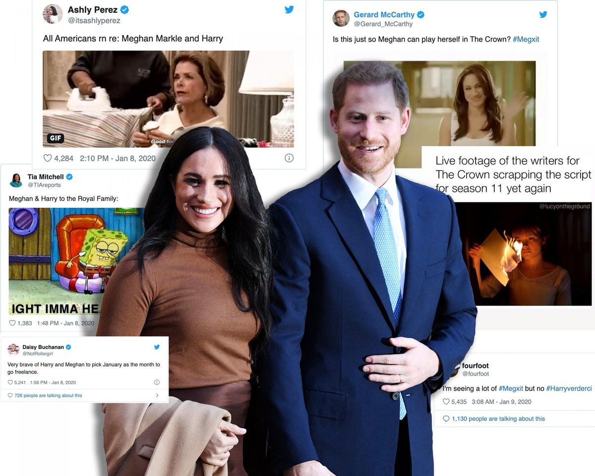 The best Megxit memes and jokes reacting to Meghan and Harry's news | London Evening Standard
