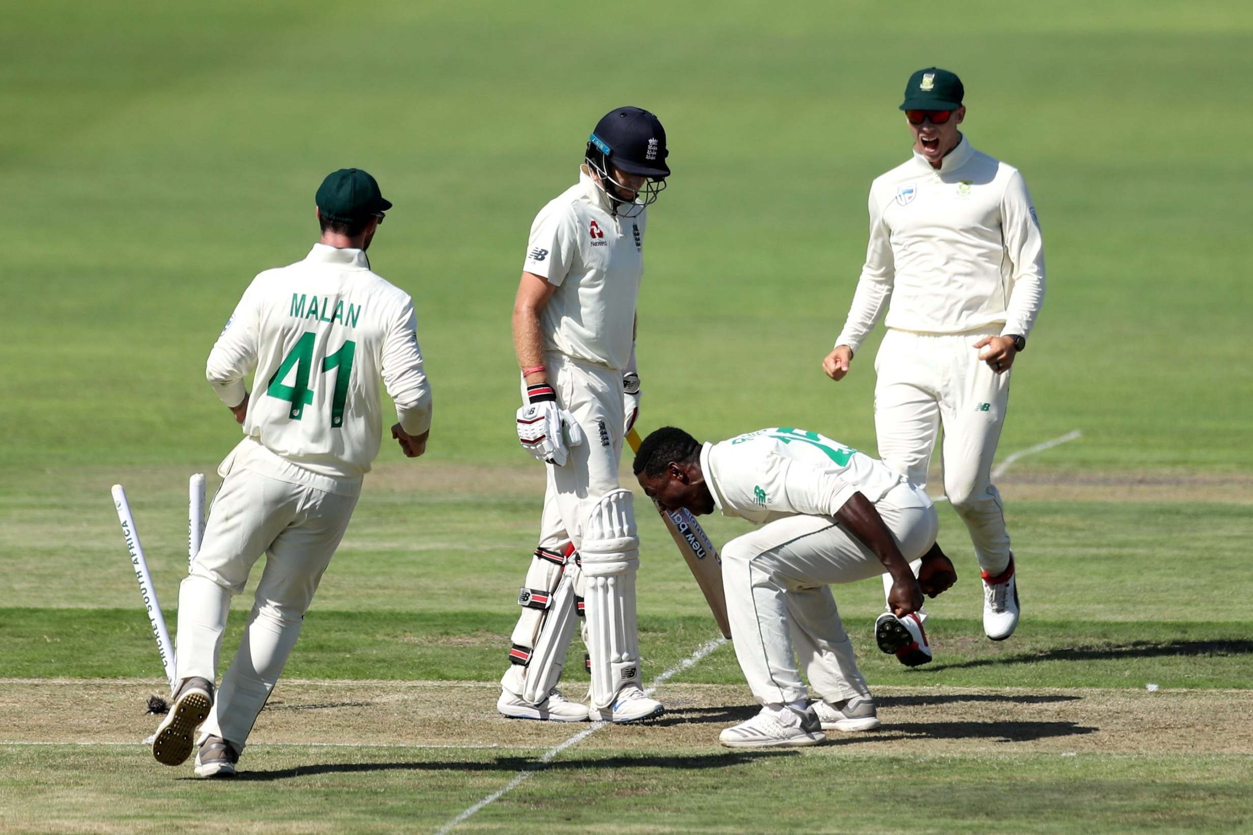 Rabada suspended for final Test following celebration of Root wicket