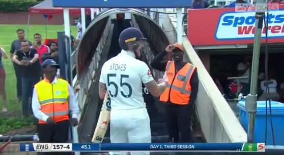Stokes fined for swearing at fan but escapes suspension