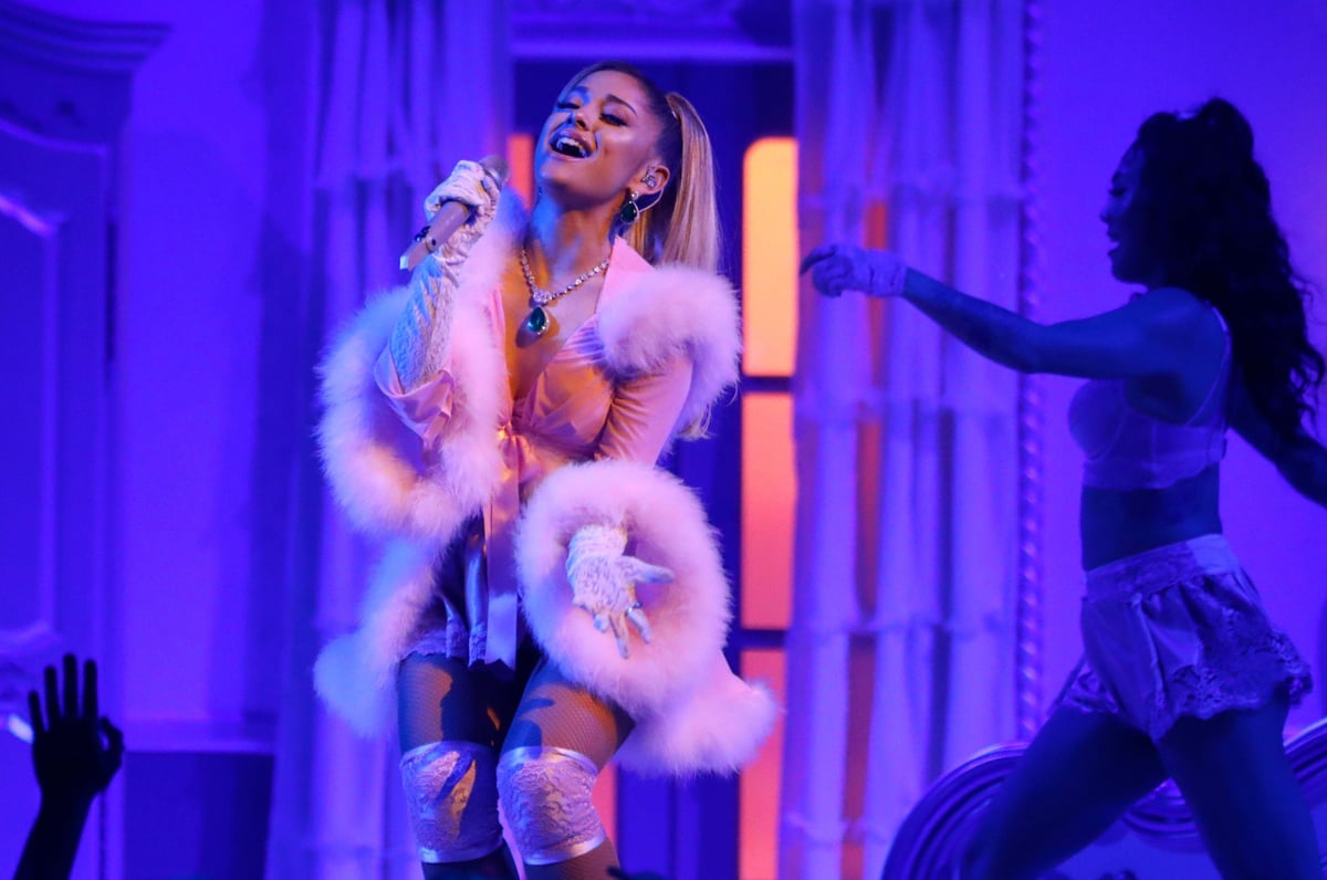 Ariana Grande's Grammys 2020 reduces dad Edward Butera to tears as '7 Rings' singer changes lyrics | London Evening Standard