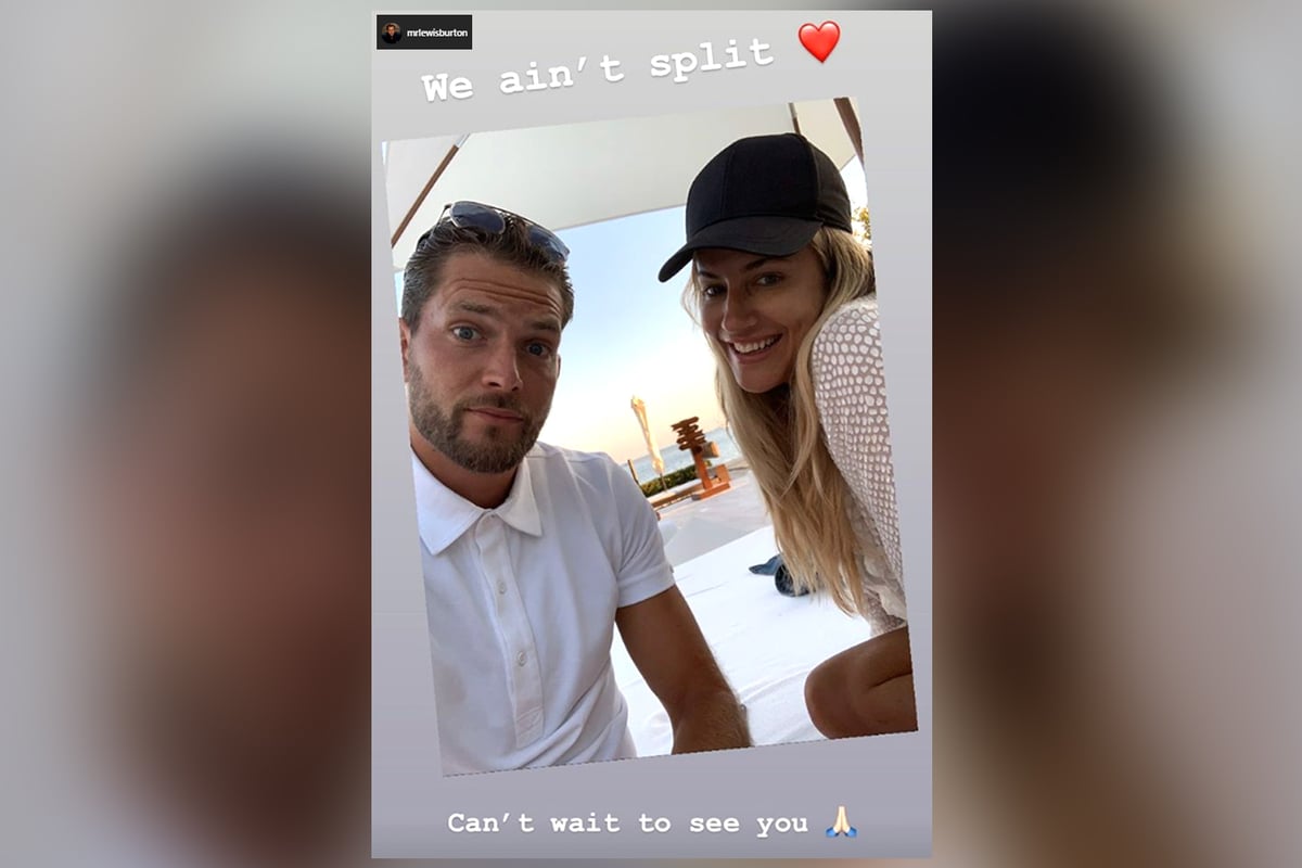 Caroline Flack and Lewis Burton hit back at split reports | London Evening Standard