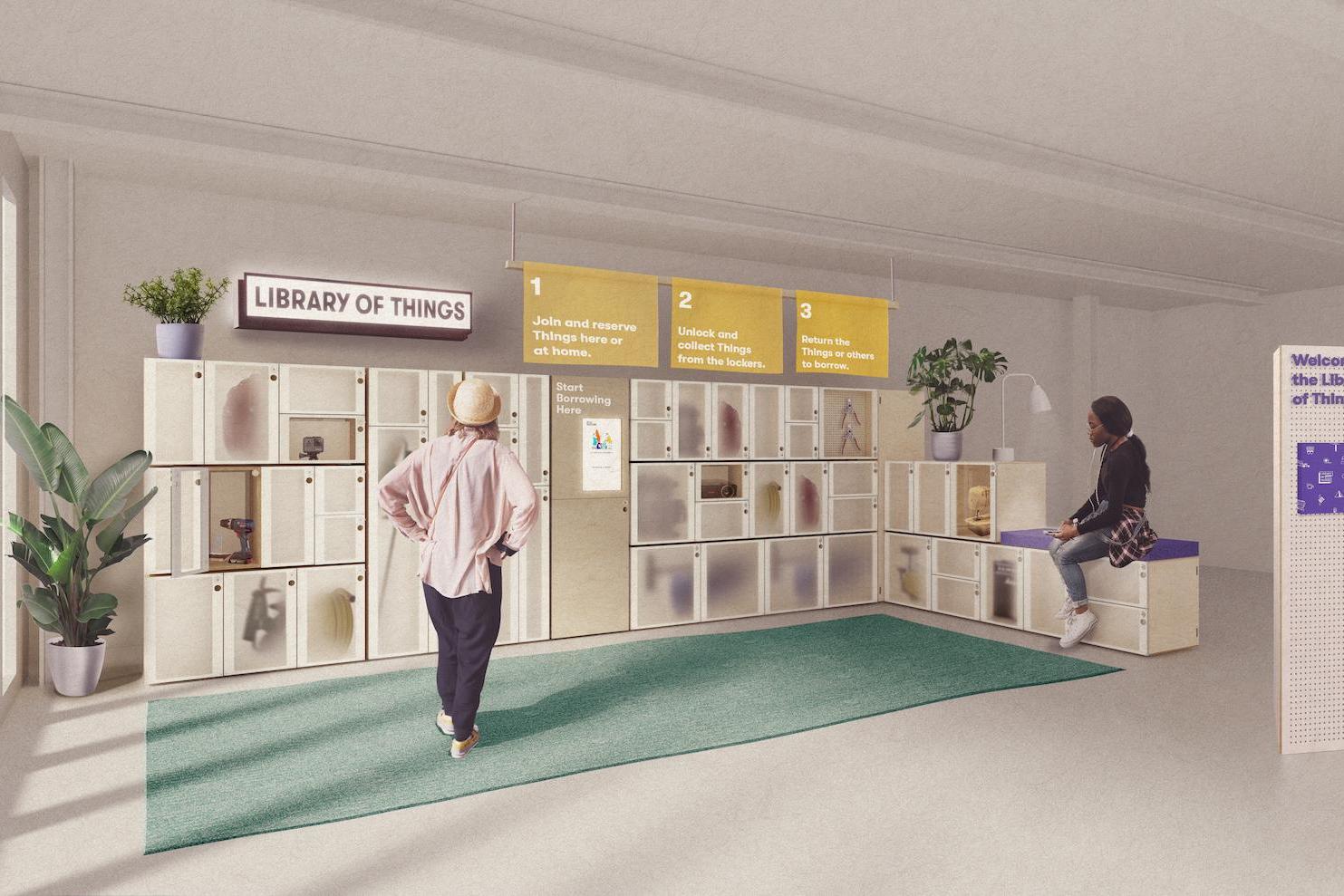 Library of Things - from books to power drills