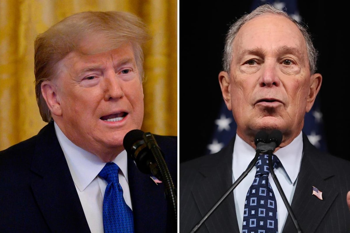 Michael Bloomberg and Donald Trump trade blows in TV adverts aired during Super Bowl | London Evening Standard