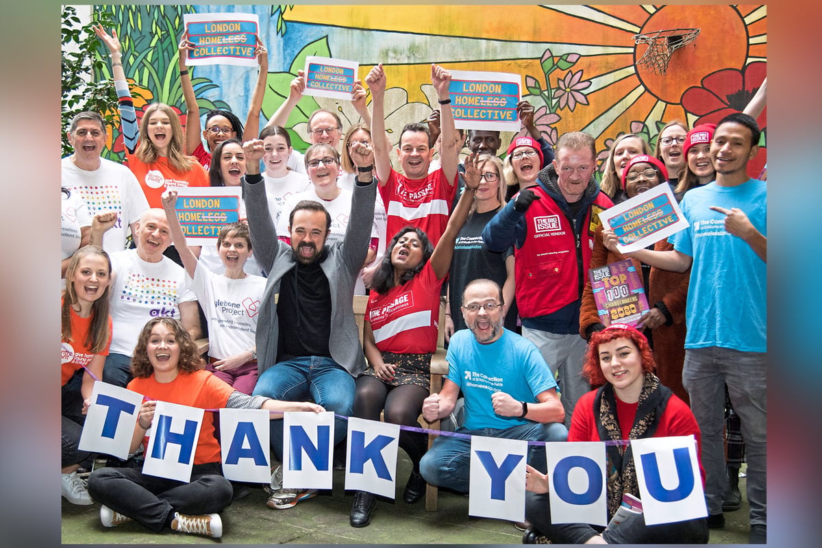 This is just the start: Charities hail £900k raised by our homeless appeal | London Evening Standard