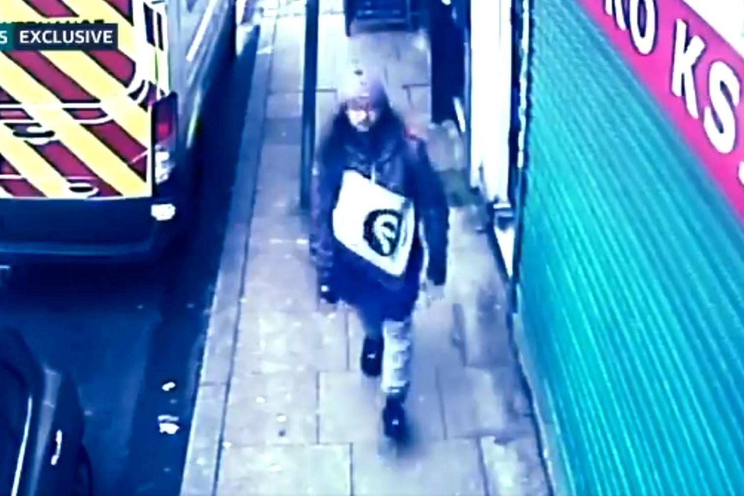 CCTV captures last moments before terrorist launched Streatham attack