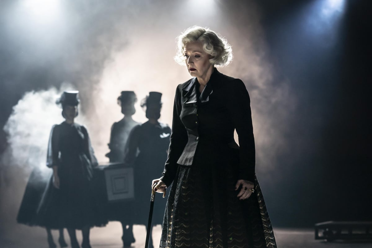 The Visit review: Lesley Manville is magnetic in Tony Kushner's superb, but very long, drama | London Evening Standard