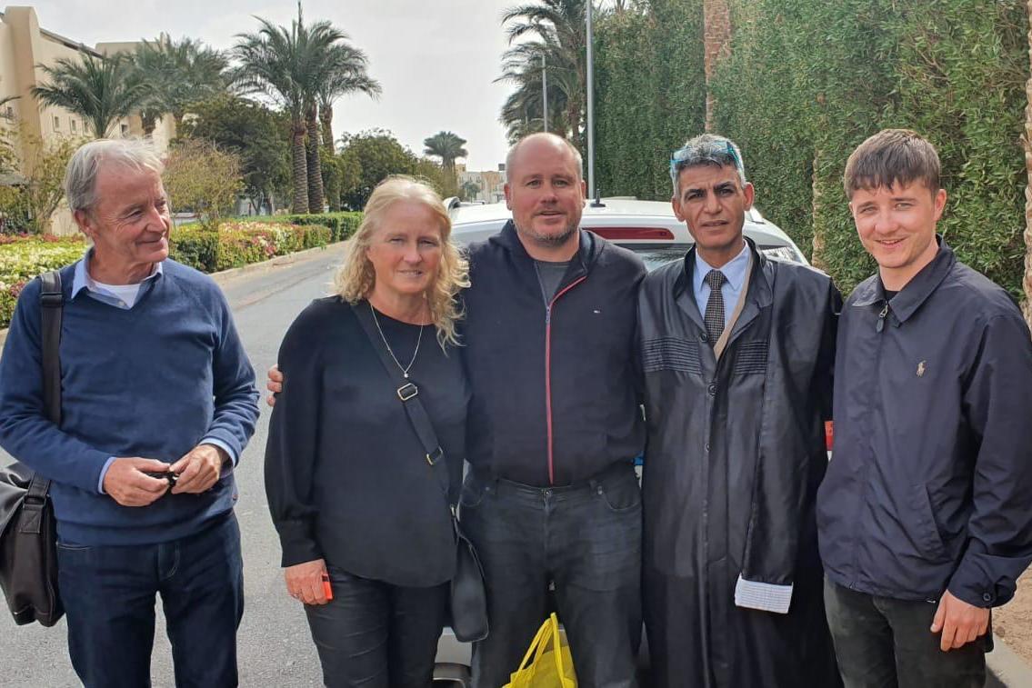 British father detained for 'patting' Egyptian airport security guard 'happy to be home' | London Evening Standard