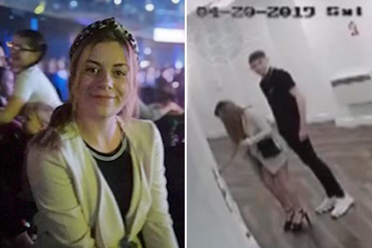 Disturbing CCTV shows Megan Newton's last moments as her killer calmly enters her flat before raping and murdering her | London Evening Standard