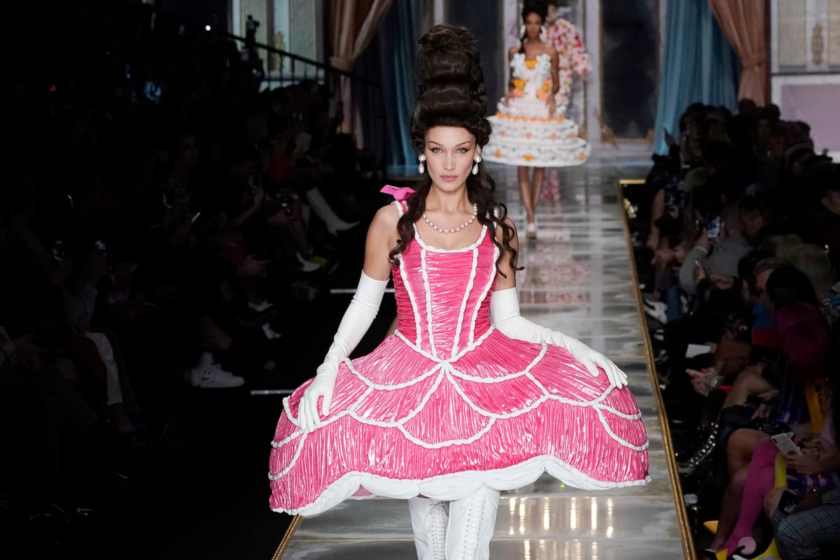 Moschino harks back to the age of Marie Antoinette for its Milan Fashion Week show | London Evening Standard