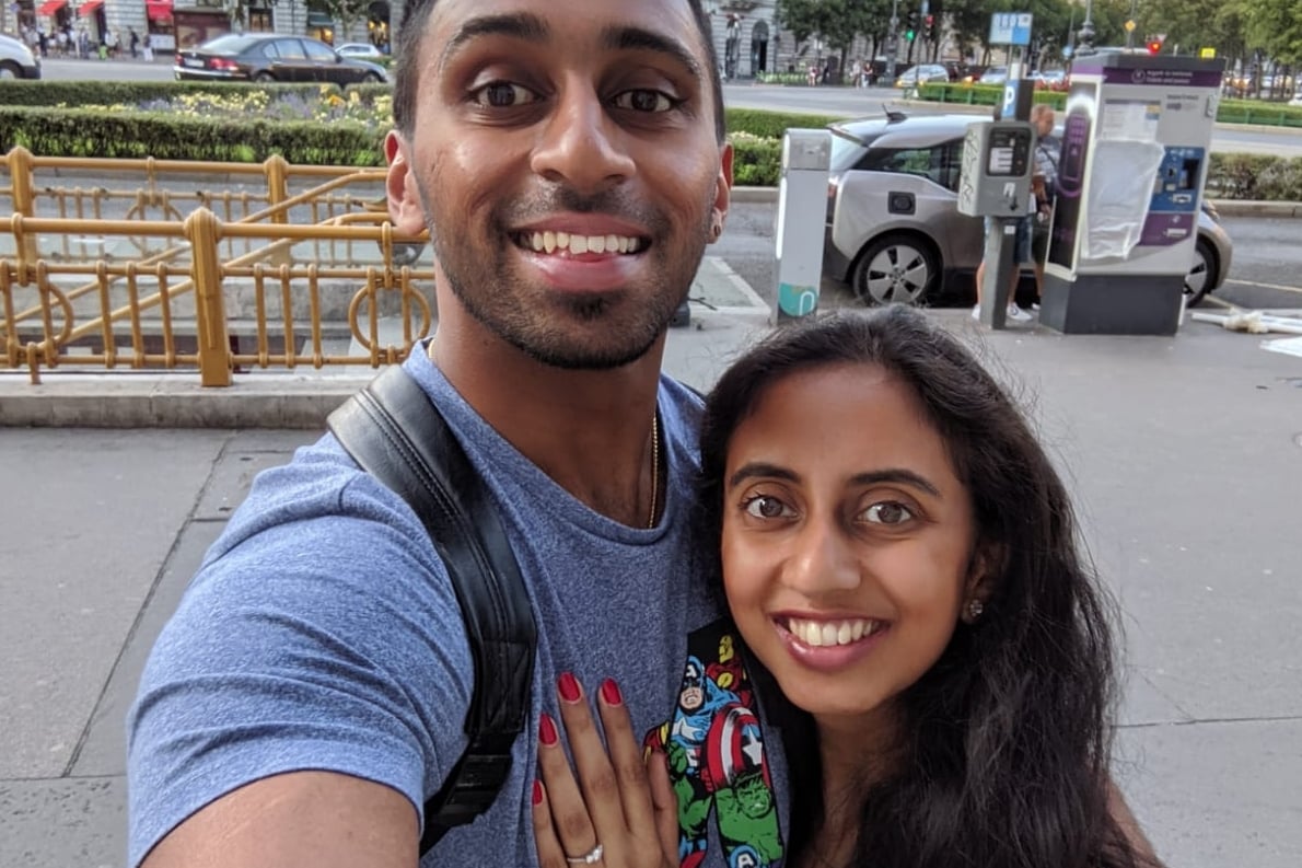 London Love Stories: Lojan Kamalathasan and Selvi Satkunananthan | London Evening Standard