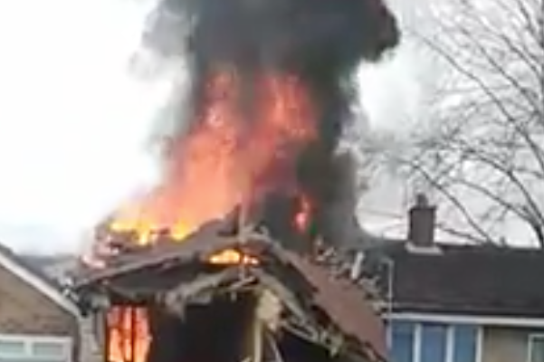 Two injured after explosion tears apart house in Dewsbury | London Evening Standard