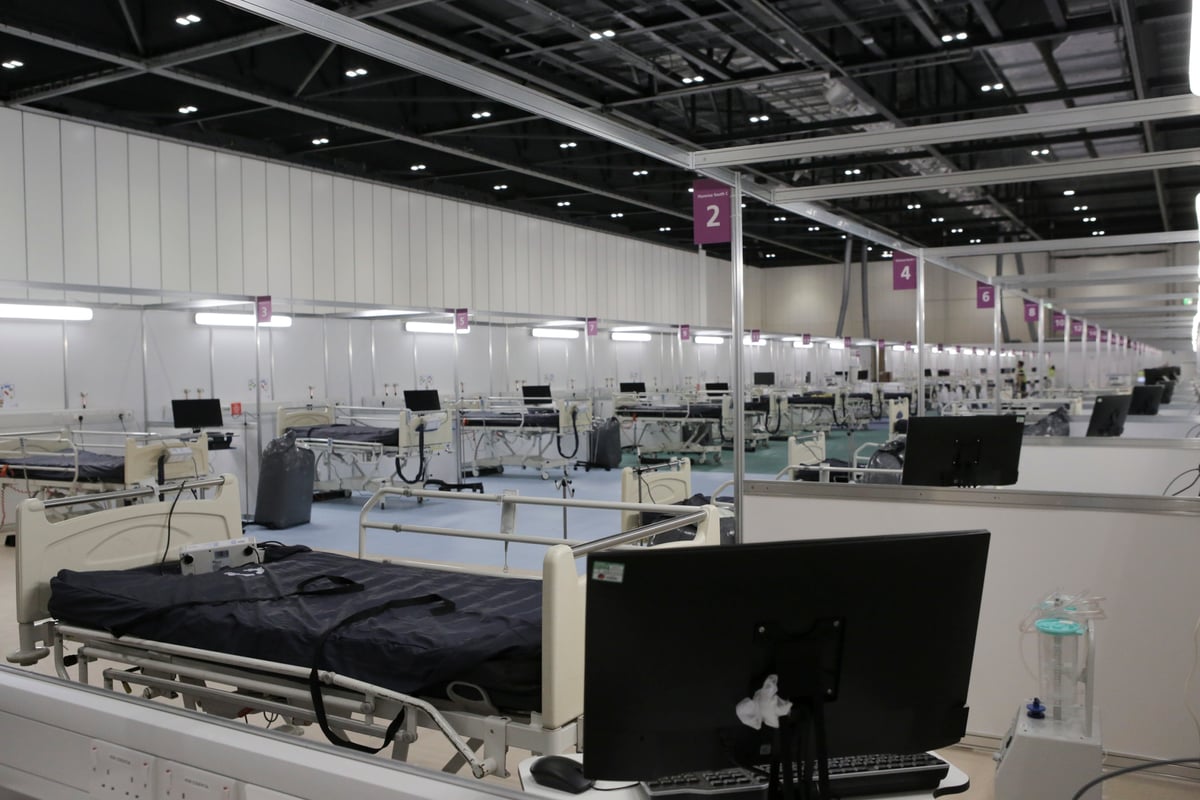 Inside NHS Nightingale: Giant London field hospital opening after nine day build to cope with virus crisis | London Evening Standard