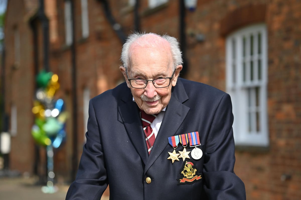 Captain Tom Moore hits £18 million in NHS fundraiser as Prince William donates to cause | London Evening Standard