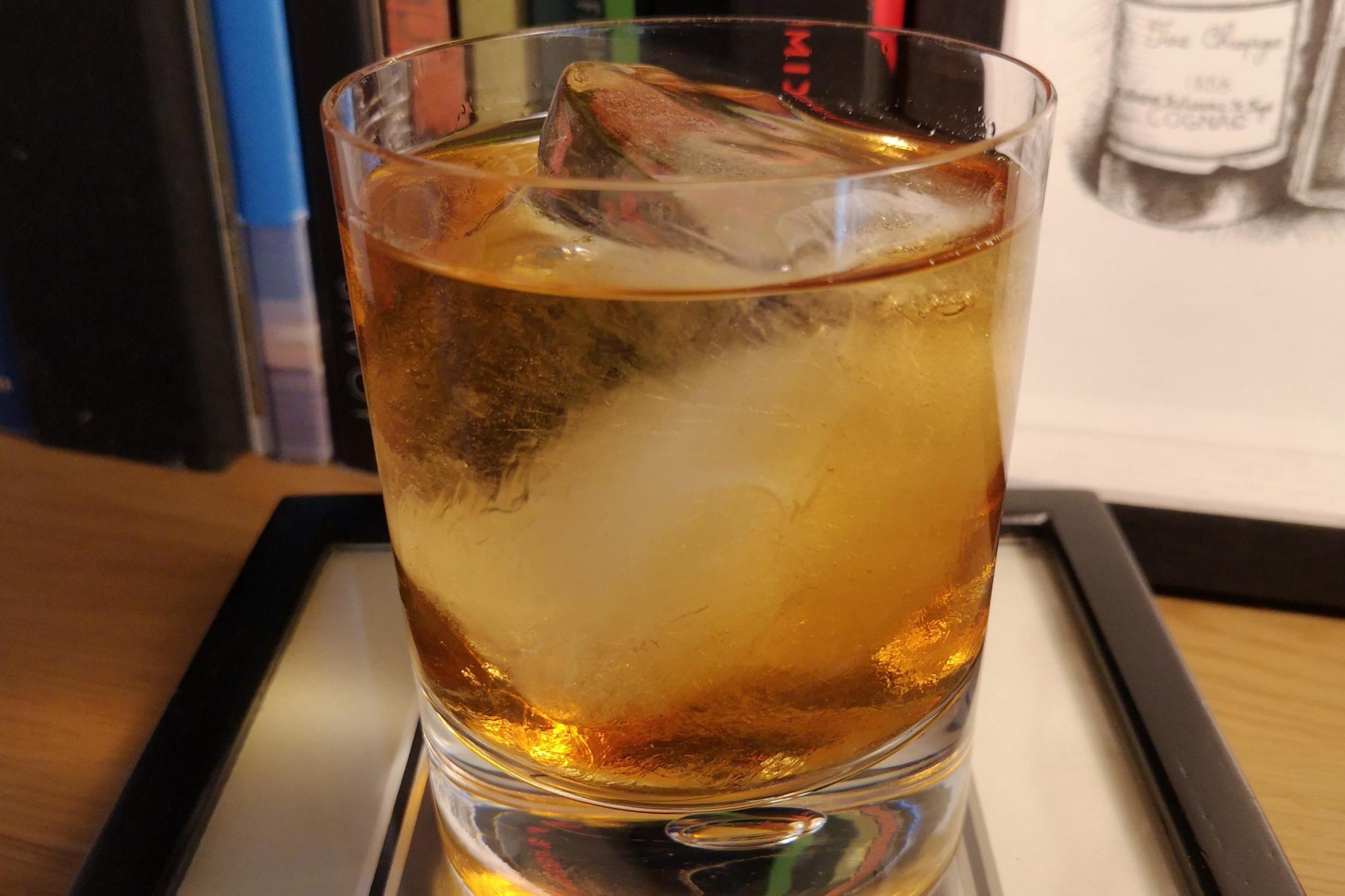 Quarantine Cocktail Club: A rum and maple Old Fashioned