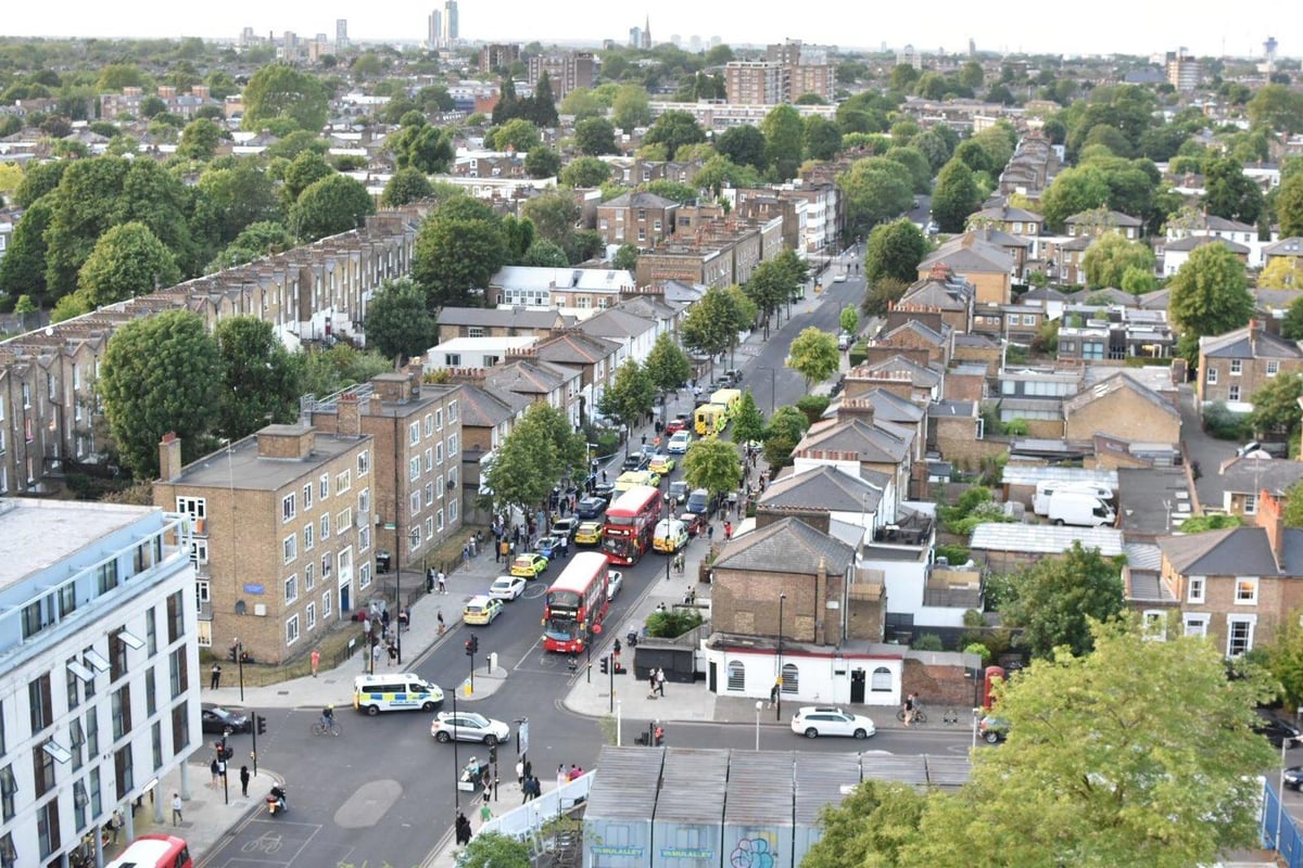 Elderly woman fights for life and man stabbed in 'domestic incident' at north London home | London Evening Standard