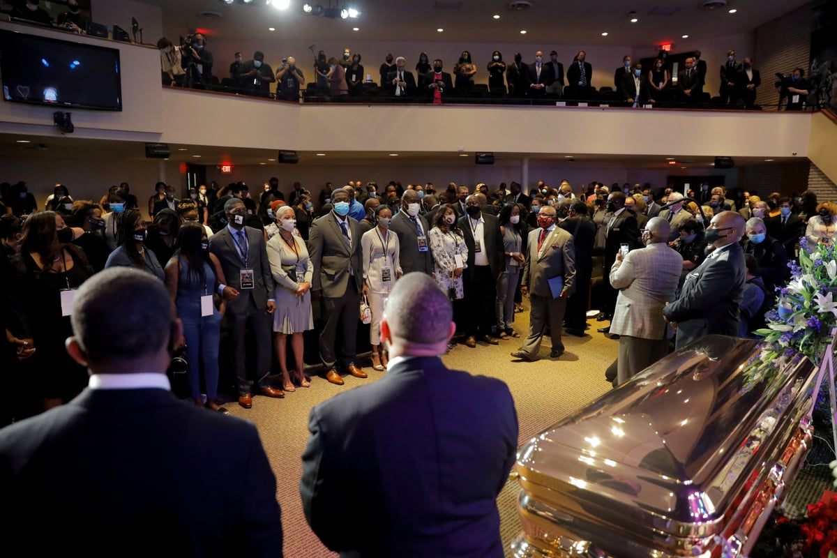 'He touched so many hearts': Family, activists and politicians come together at George Floyd memorial service | London Evening Standard