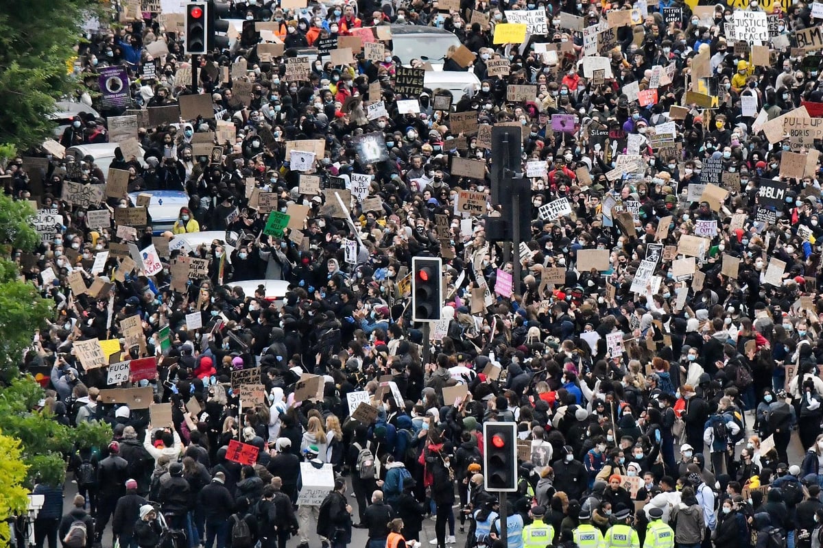UK Black Lives Matter protests 'undoubtedly risk' surge in coronavirus cases, Matt Hancock warns | London Evening Standard