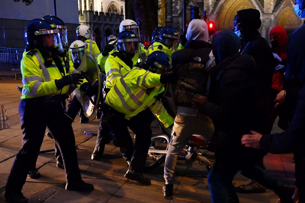 Boris Johnson says Black Lives Matter protests 'subverted by thuggery' as police tactics come under criticism | London Evening Standard