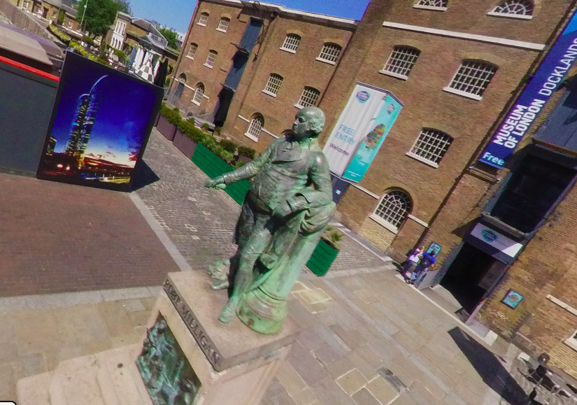 Statue of 18th century slaver Robert Milligan in east London removed after pressure from campaigners | London Evening Standard