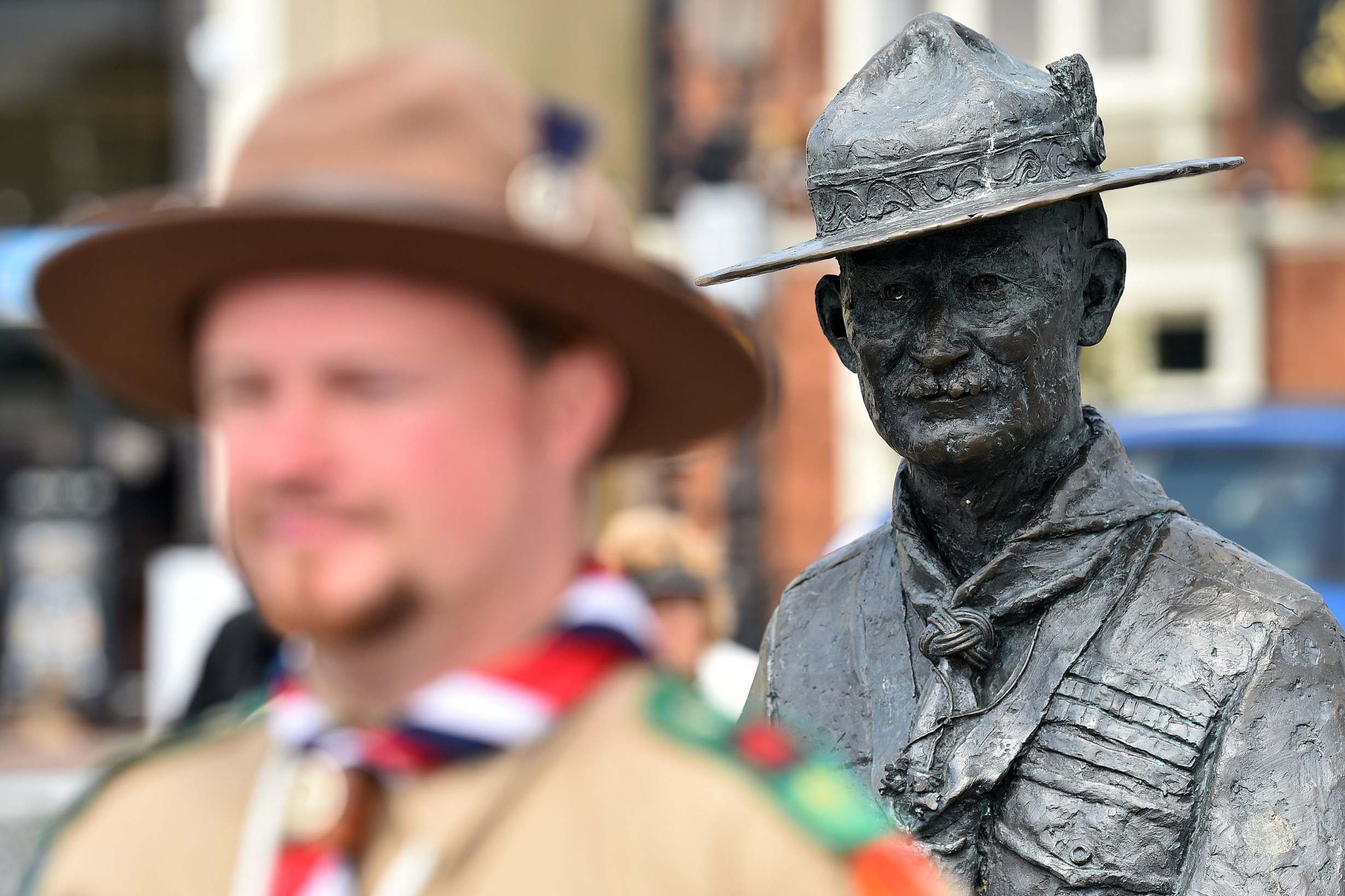 Who was Robert Baden-Powell and why is he controversial?