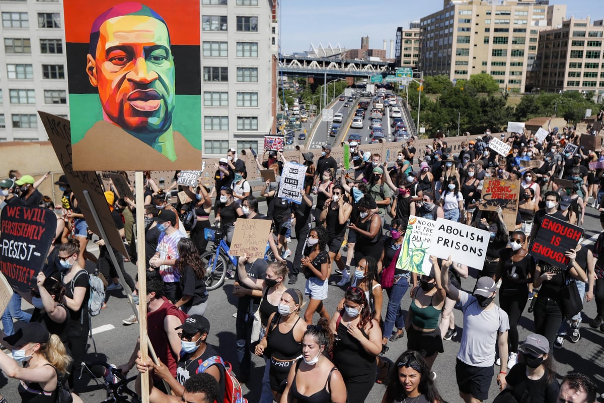 Juneteenth protests: Thousands march coast to coast as US marks emancipation of slavery | London Evening Standard