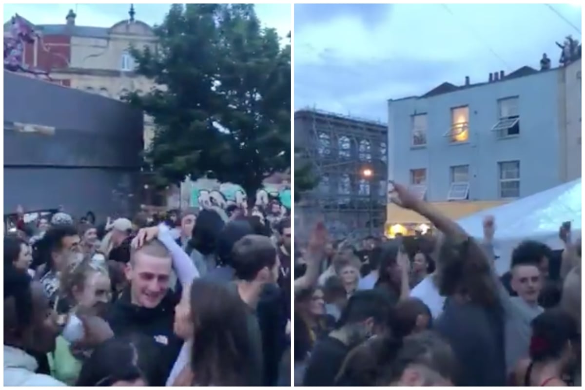 Police apologise after not breaking up 'massive' lockdown rave in Bristol | London Evening Standard